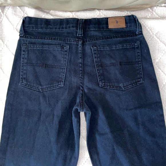 U.S. Polo Assn. Dark Blue Jeans.  Size 10.  Unisex. - Picture 6 of 7
